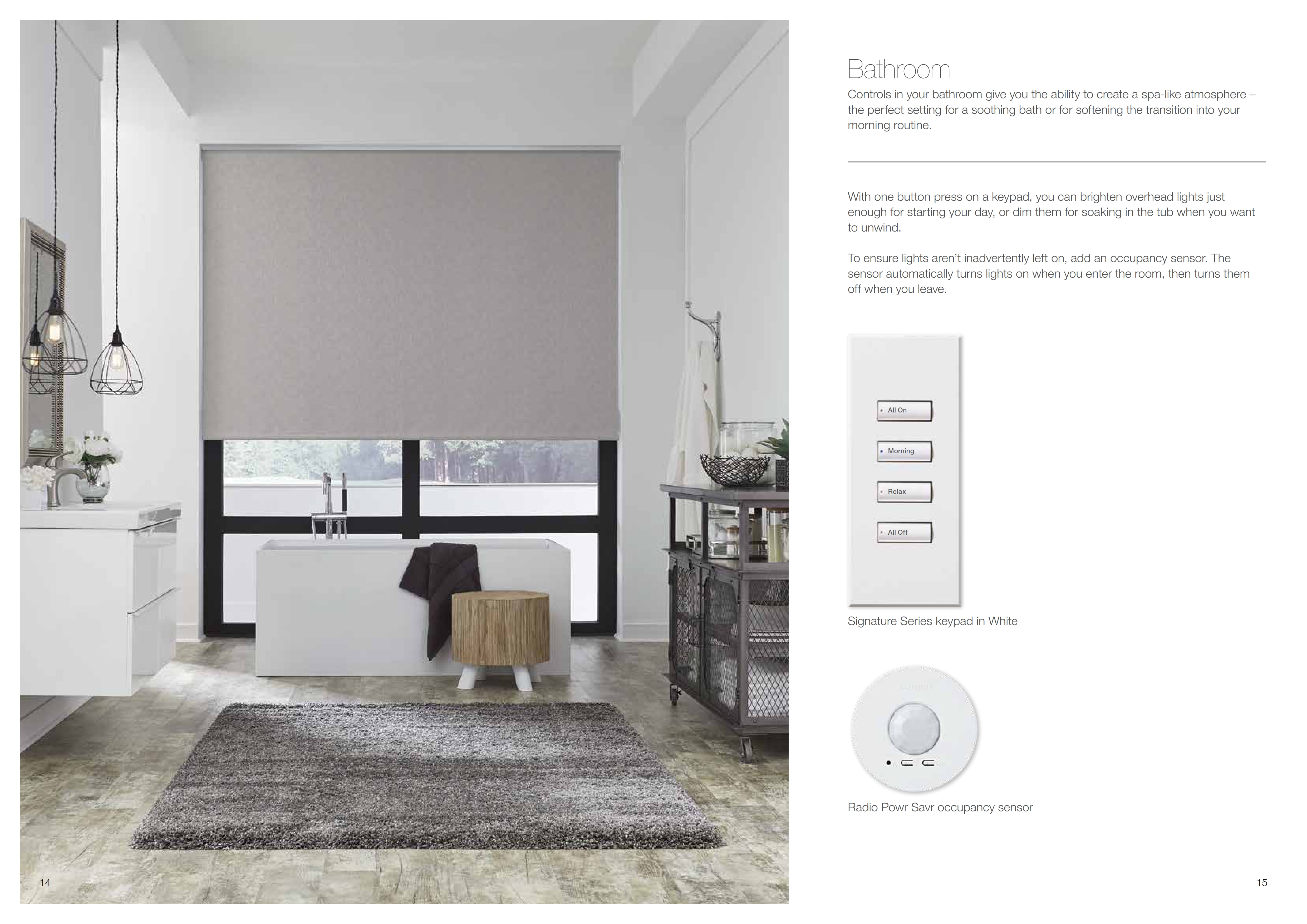 Lutron Motorized Shades