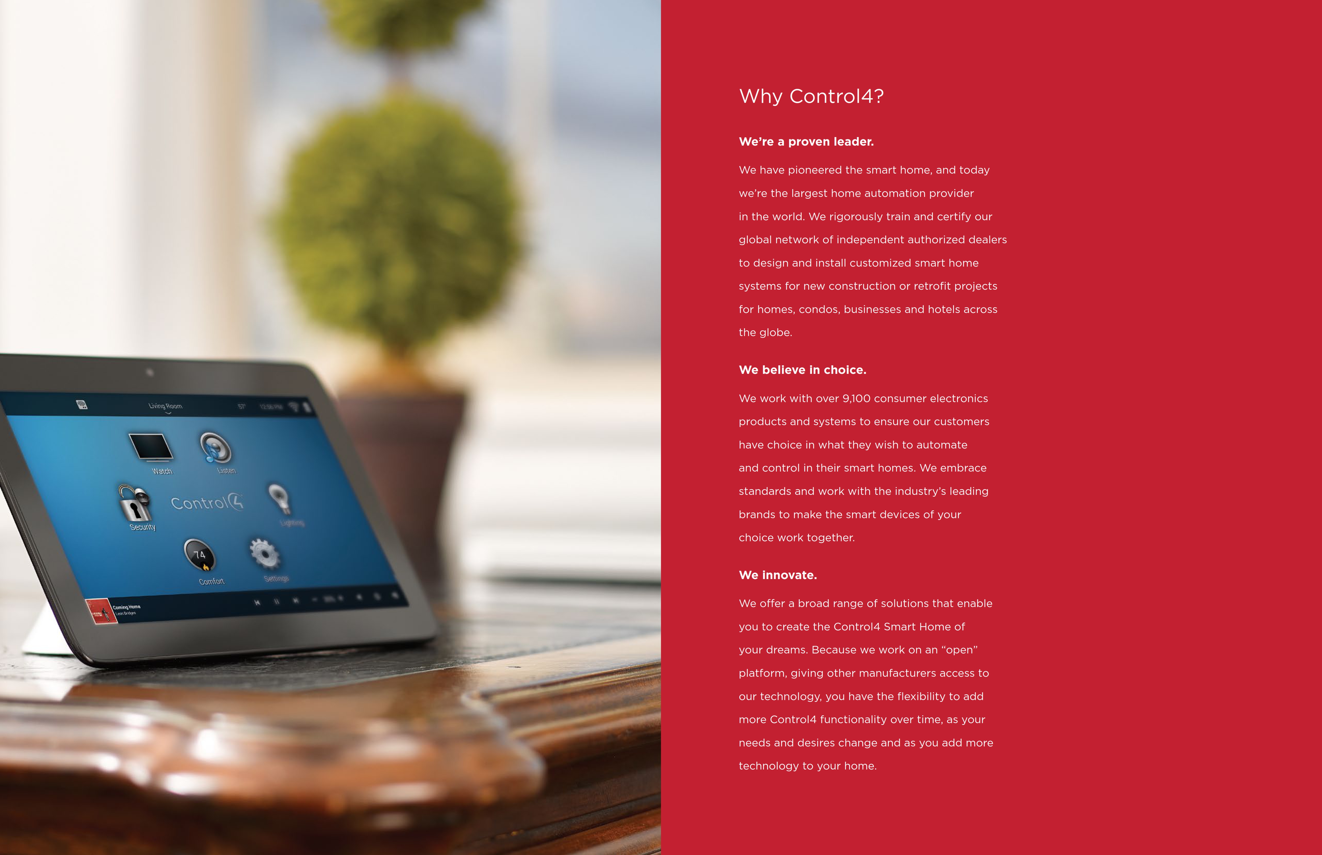 Control4 App Interface