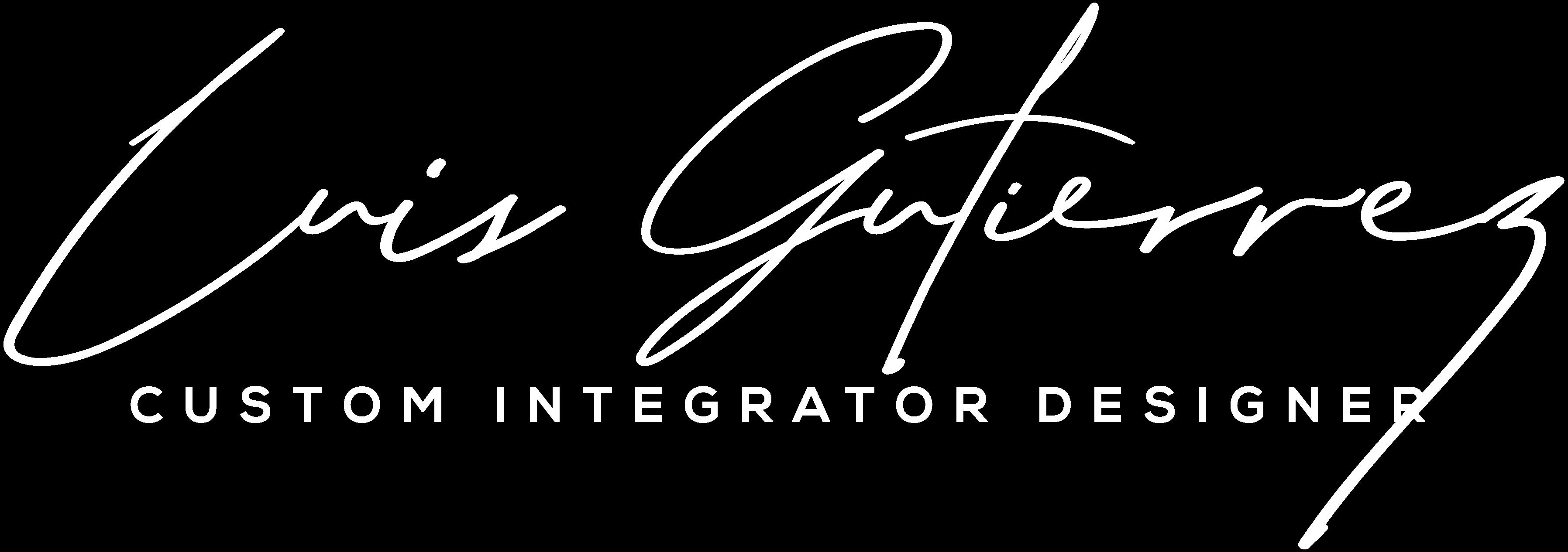 Luis Gutierrez Signature